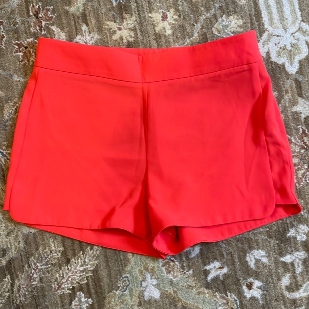 Orangey/red dress short from J. crew.
